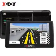 XGODY GPS Navigation for Car Truck Touchscreen 7 Inch Lifetime Free Map Updates