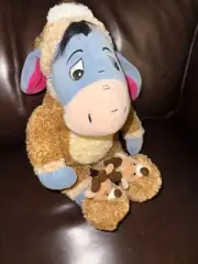 Disney Reindeer Sleeper Eeyore from Winnie The Pooh Bean Plush