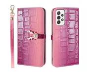 For Samsung Galaxy A72 5G Cover Wallet - Purple