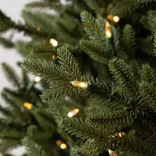 💓好市多代購/可協助售後/貴了退雙倍💓 7-9呎 可伸縮LED聖誕樹可調整至 210-270公分 850顆可變色 LED燈 附無線遙控器，可控制7種燈光效果