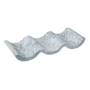 Davis & Waddell Nuvolo Marble Wine Organiser Storage Drink Holder 44x18cm Grey