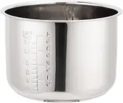 Mdlhcm Rice Cooker Inner Container Cookware Easy Clean Easy Carrying Multiuse Inner Pot Kithcen Tool for Kitchen Home Rice Cooker, 6L