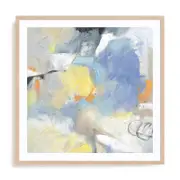 Artey | No Strings Attached II - Framed Print - Natural Frame - 60 x 60cm