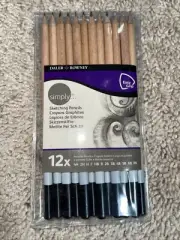 Daler Rowney Simply 12 Sketching EASY GRIP PENCILS