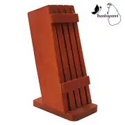 kitchen restaurant KNIFE HOLDER storage wood organizer stand RACK strong block