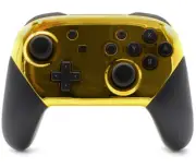 Chrome Gold Nintendo PRO Switch Custom Controller Unique Design