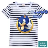 在飛比找蝦皮購物優惠-現貨刺蝟索尼克 Sonic 兒童短袖上衣 音速小子童裝衣服