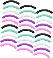 [Generic] 30pcs Eyelash Curler Strip Comb Eyelash Curler Eyelash Lift Kit Curler Refill Operated Makeup Organisers Duo Lash Glue Lash Clusters Kit Curlers Refills Tape Colorful