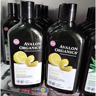 AVALON 洗髮精325ml（薰衣草滋潤精油/茶樹頭皮調理精油/檸檬亮采精油）有3款可選，下單前請先詢問貨量