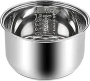 304 Stainless Steel Replacement Inner Pot Compatible With Zojirushi NS - TSC10 Multi - Cooker, 5.5 Cup Rice Cooker Inner Bowl
