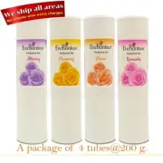 Enchanteur Perfumed Talc Body Powder Charming Desire Alluring Romantic 200g x 4