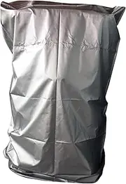 sharprepublic Treadmill Cover for Folding Home Treadmills, Waterproof Treadmill Sun Protection Cover Treadmill Cover - Silver_91x91x152cm