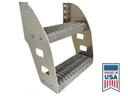 Peterbilt Aluminum Truck Frame Step 18" - or Kenworth Freightliner Volvo