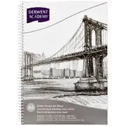 Derwent Academy Visual Art Diary Portrait 110gsm 80 Pages A4
