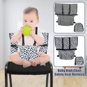 Baby High Chair Safety Seat Harness with Adjustable Strap Comfortable EmHSq