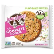 Lenny & Larry's The Complete Cookie, Birthday Cake 4 oz (Pack of 12)