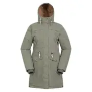 Mountain Warehouse Womens/Ladies Acorn Waterproof Borg Lined Padded Parka