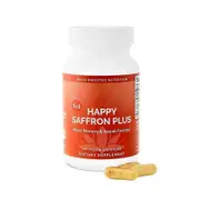 Dr Amen BrainMD Happy Saffron Plus - 90 Capsules - With Saffron Flower Extract,