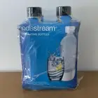 SodaStream Carbonating Bottles 1 Liter Black (Pack of 2)