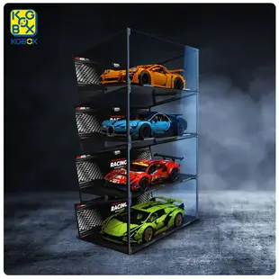 [Yasuee] 展示用防塵箱 壓克力 樂高 LEGO CAR 車子系列 賽車系列 專用 [不含樂高本體]