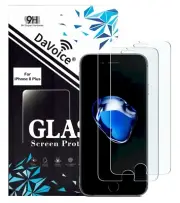 For iPhone 8 Plus / 7 Plus Premium Tempered Glass Clear Screen Protector [2pcs]