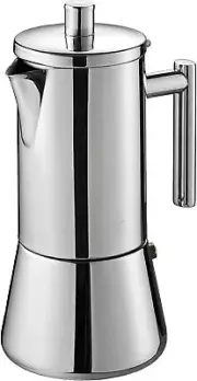 GEFU Nando Espresso Maker Espresso Maker, Dishwasher Safe, Silver, 16390