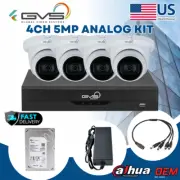DAHUA OEM 4CH DVR 5MP DOME ANALOG KIT