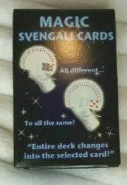 Magic Cards Svengali Long Short Cards 20 Amazing Routines Entire Deck Changes