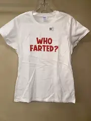 Who Farted? T-Shirt Revenge of the Nerds II - Booger's Shirt Women’s Small