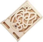 Puzzle Toy Boys and Girls Wooden Marble Game Educational Desktop Toy Maze Game Plaything