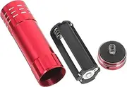 HOMSFOU Flashlight Diversion Can Portable Secret Hidden Money Container for Cash Coins Jewelry Storage Lightweight Discreet Design for Secure Storage