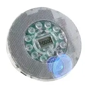 Protable Bluetooth CD Player Transparent Speaker Music with LCD3028