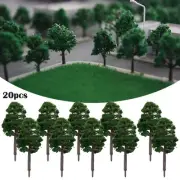 8CM Model Trees Railway Layout Scale Landscape Garden Miniature Plastic