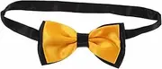 [OATIPHO] Men's Bow Tie Bachelor Party Favor Groomsmen Accessory Wedding Tuxedo Bowtie Pre-tied Polyester Comfortable Versatile