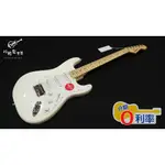 『放輕鬆樂器』全館免運費！SQUIER SONIC STRATOCASTER SSS 白色 電吉他 附琴袋