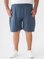 Big Mens Elastic Waist Knit Short Airforce