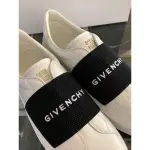 🔥二手🔥 GIVENCHY 紀梵希 經典字母 搭配繃帶設計 男生 小白鞋 球鞋