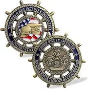 USA Sailor's Creed Military Coin Veteran Core Value Challenge Coin