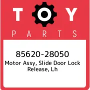 85620-28050 Toyota Motor assy, slide door lock release, lh 8562028050, New Genui