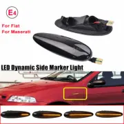 Black For Fiat Palio 2002 2003 2004 2005-2006 LED Dynamic Side Marker Light (for: Fiat)