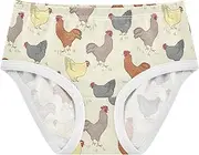 [Vozoza] Cotton Girls Underwear Toddler Girl Panties Kids Underwears