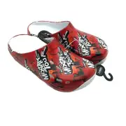 And1 Mixtape Tour Bodega Clog Red White Mens 8 Womens 10