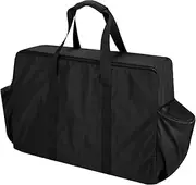 BBQ Tool Storage Bag, Outdoor Oven Carry Bag, Portable Protective Bag BBQ Tool Tote - Outdoor, Grill Utensil Trier, Small Tank Accessories, Foldable for Barbecue, Single attributes, Siehe