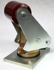 New MCF Pallet Jack Load Wheel&Link Swivel Caster Assembly SY99-02191,Lift Truck