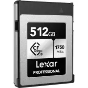 Lexar 512GB Professional CFexpress Type B Card SILVER Series