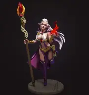 Witch by Great Grimoire, D&D, Pathfinder