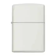 Zippo 214, Classic White Matte Finish Lighter, Full Size