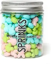 Pastel Bunnies Mix | 70g | Fun & Colorful | Bunny Sprinkle Mix for Cakes, Cupcakes, and Cookies by SPRINKS