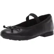 Geox Girls Plie Leather School Shoes (FS7854)