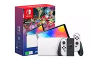 Nintendo Switch OLED Model (White) + Mario Kart 8 Deluxe +NSO 12m HardwareBundle